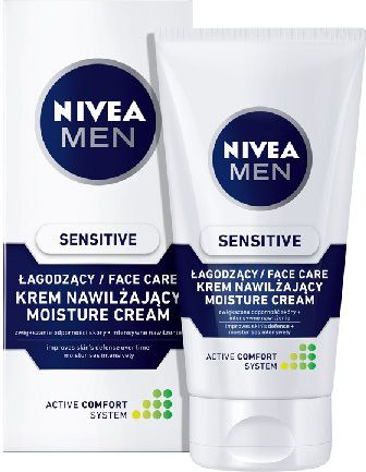 Krem i butë për fytyrë Nivea For Men Sensitive, 75ml