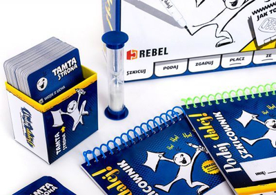 Друштвена игра Бунтовник „Подaj Dalej“, со цртање, 4+ играчи, разнобојна