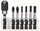 Set bitash Bosch Impact Control, 7 copa, 1/4", shumëngjyrësh