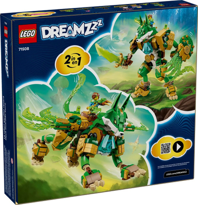 Set lodrash LEGO DREAMZzz Fox Guardian Mech 71508, 883 pjesë, për fëmijë 9+, shumëngjyrësh