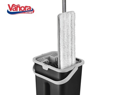 Refill për fshesë të sheshtë Vanora Master Clean, mikrofibër, 32.5x11.5 cm