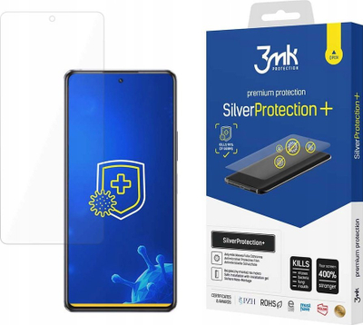 Folie mbrojtëse ekrani 3mk SilverProtection Plus për Infinix Note 30 Pro, antibakteriale, transparente