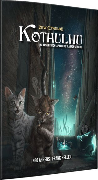 Zgjerim loje tavoline Black Monk Call of Cthulhu Kothulhu, libër rregullash, aventurat On the trail of black cats dhe The curse of the rat-man