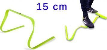 Pengesë fleksibile stërvitore Yakimasport 100174, 15 cm, gome fleksibile, e verdhë