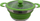 Tigan palosës Vango Cuisine, 3L, jo ngjitës, i gjelbër