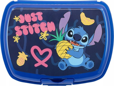 Kuti sanduiçi Disney Stitch plastike BPA free, me kapëse sigurie shumëngjyrëshe