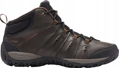Çizme ecje Columbia WOODBURN II CHUKKA WP Omni-Heat, për burra, kafe