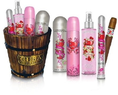 Set dhurate parfum për goca Cuba Heartbreaker, EDP 100ml, 4 pjesë