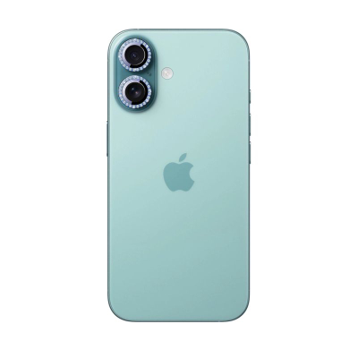 Mbrojtës kamere Joyroom JR-MSJ0273 për iPhone 16 16 Plus, xham Corning 0.3mm, 9H, blu