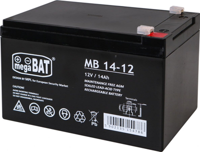 Akumulator Triton MB 14-12, 12V 14Ah, AGM, i zi