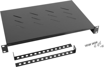 Raft për garderobë Lanberg 19" (AK-1004-B), i zi