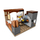 Set ndërtimi LEGO Ninjago City Markets 71799, 6163 pjesë, për moshat 14+, shumëngjyrësh
