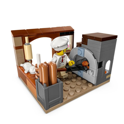 Set ndërtimi LEGO Ninjago City Markets 71799, 6163 pjesë, për moshat 14+, shumëngjyrësh