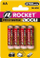 Bateri të rikarikueshme Rocket Accu AA, 2700mAh, pako me 4 copa