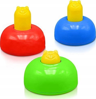 Set loje Schildkrot SFS Playzone Fit Wack a Tag, 3 butona, edukativ, shumëngjyrësh