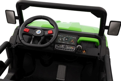 Makina elektrike për fëmijë Leantoys XMX623B, 24V, LED MP4 Bluetooth, jeshile
