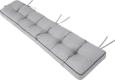 Jastëk kopshti Hobbygarden Cushion Etna, 120x40 cm, material Oxford, gri hiri