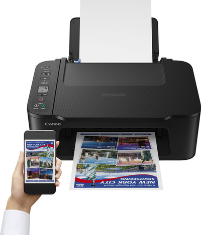 Printer multifunksional Canon PIXMA TS3750i, inkjet, Wi‑Fi, i zi