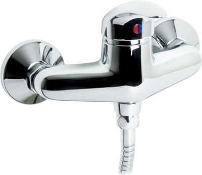 Bateri dushi Jika Lyra Plus, për mur, 150mm, krom