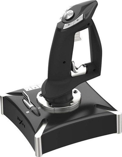 Joystick lojërash PXN 2119 Pro, 16 butona, USB, i zi