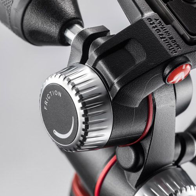 Kokë tripodi Manfrotto MHXPRO 3W, 3 Way Panhead, alumin, e zezë