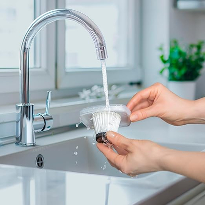 Fshesë elektrike Cleanmaxx, e zezë/vjollce
