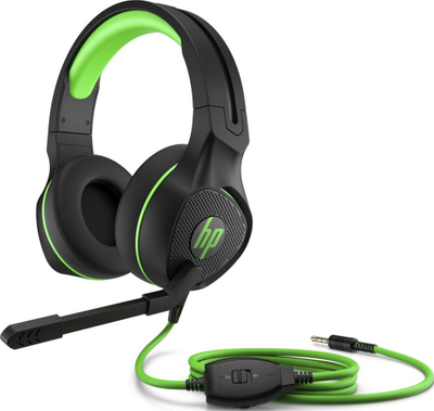 Kufje HP Pavilion Gaming 400 (4BX31AA), të zeza / gjelbra