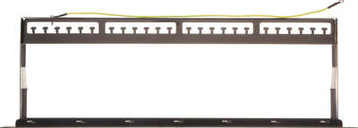 Patch panel Digitus PP-24/FX/C, 1U, 24 porta keystone, i zi