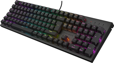 Tastierë gaming Genesis THOR 303, mekanike Brown, me kabllo, layout DE, e zezë