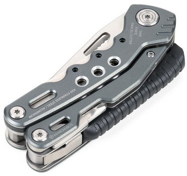 Multimjet TROIKA FIRE TOOL 14, 14 në 1, alumini dhe çelik inox, me këllëf najloni, i zi