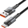 Kabllo karikimi Tech-Protect UltraBoost USB-A në USB-C, 66W 6A, 3m, gri