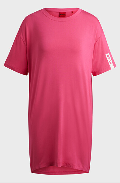 Këmishë nate për femra HUGO, e pembe