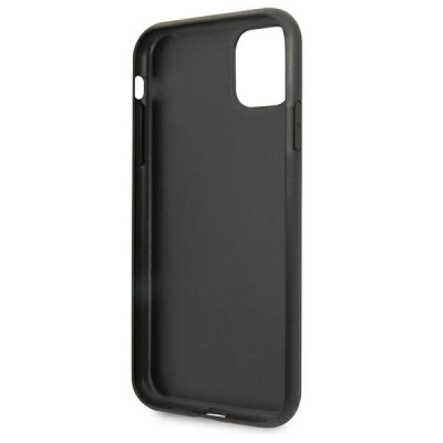 Futrollë Guess Triangle Collection GUHCN61PU4GHBK, për iPhone 11, gri