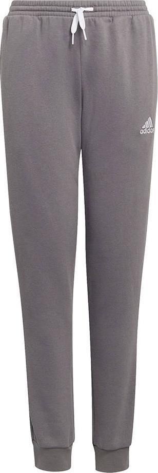 Pantallona duks për fëmijë adidas Entrada 22 Jr H57519, pambuk poliester, e gri