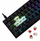 Tastierë gaming White Shark Shinobi Red, mekanike, me kabllo, me ndriçim RGB, e zezë