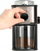 Mulli elektrik për kafe Black &amp; Decker ES9080020B, rregullim imtësie, çelik inox, ngjyrë argjendi