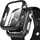 Mbrojtëse ore Tech-Protect Defense360 për Apple Watch 7 41mm, me xham tê integrum, e zezë