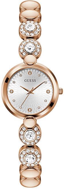 Orë për femra Guess Stardom GW0757L3, e artë rozë