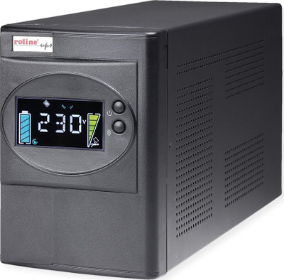 UPS Roline LineSecure III 3000 Tower, me ekran LCD, ngjyrë e zezë