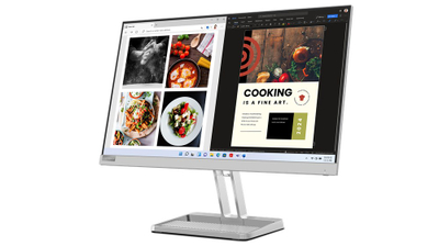 Monitor Lenovo L24m-40, 23.8", 1920 x 1080, Full HD, 100 Hz, i hirtë