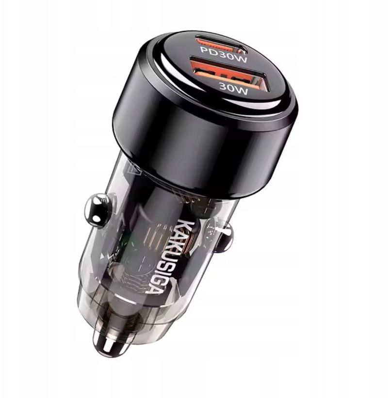 Karikues veture Kakusiga KSC-1175, 60W, PD USB A dhe Type C, i zi