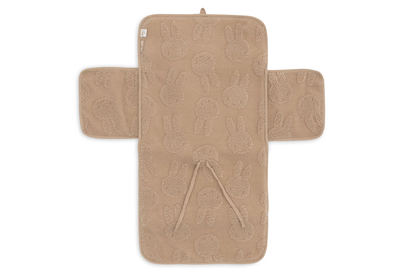 Shtresë për nderrimin e bebit Jollein Miffy Jacquard Teddy, madhësia standarde, bezhë biskotë