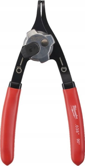 Pincë rrethore Milwaukee Seger, e përkulme 90°, 0.9 mm, e vogël
