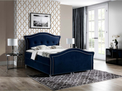 Shtrat kontinental BEDRAN LUX 160x200 + dyshek, kaltër