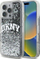 Kapak telefoni DKNY Liquid Glitter Arch Logo DKHCP16LLBNAEK, për iPhone 16 Pro 6.3", hardcase, i zi