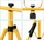 Reflektor LED LTC LXLA341, 100W, me tripod, dritë e bardhë