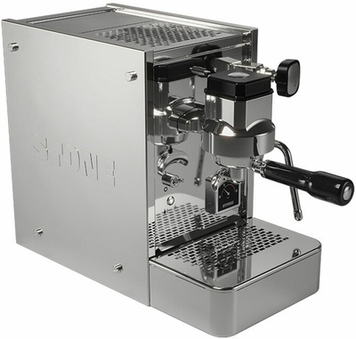 Makina espreso Stone Premium Portafilter Lite, çelik inox, profesionale, argjendi