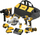 Set veglash DeWalt Combo 12V XR DCK611P1D2, brushless, me bateri