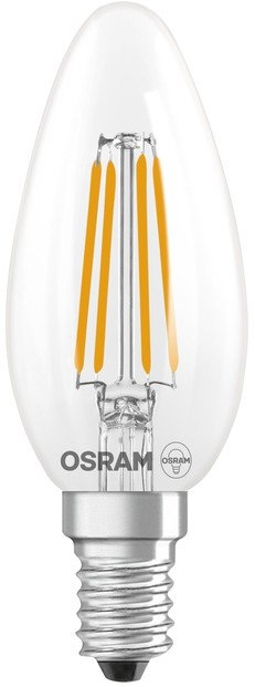 Llambë LED Osram E14, 3.4W, dritë e ngrohtë, transparente