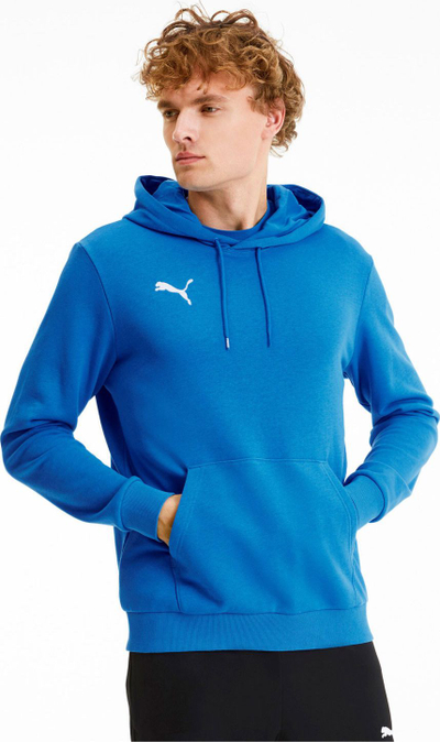 Bluzë me kapuç Puma TeamGoal 23 Casuals M 656580-02, me xhep kangur, për burra, blu e kaltër